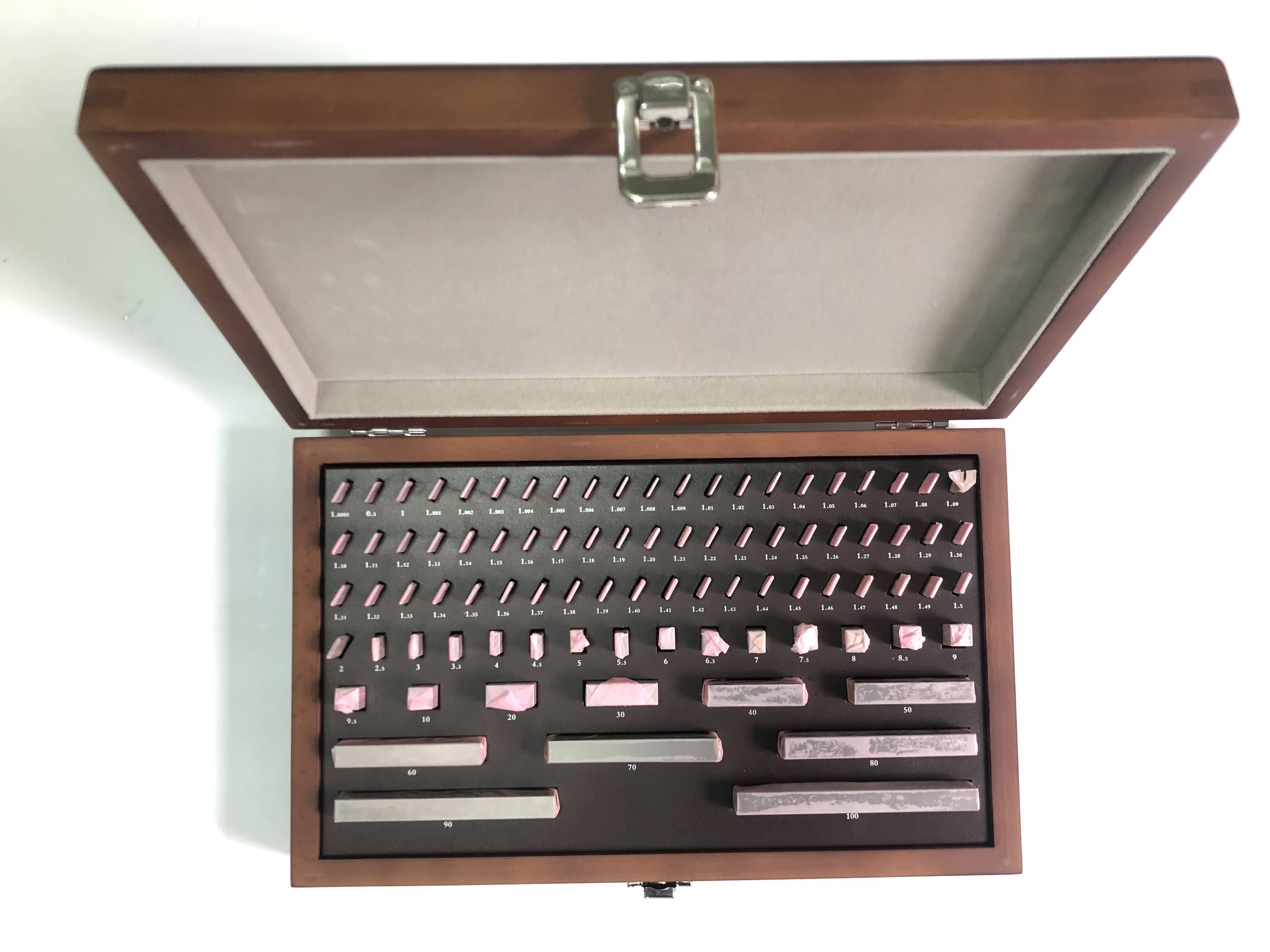 Rectangular Gage Gauge Block Grade 0 88PCS