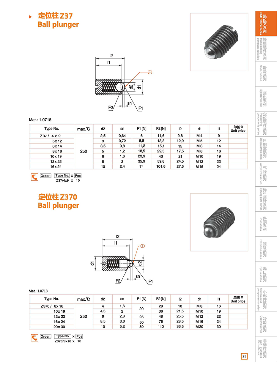 Taper interlock  Z37 details