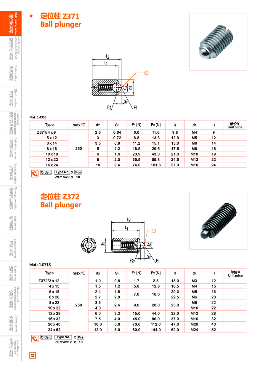 Taper interlock  Z371 details