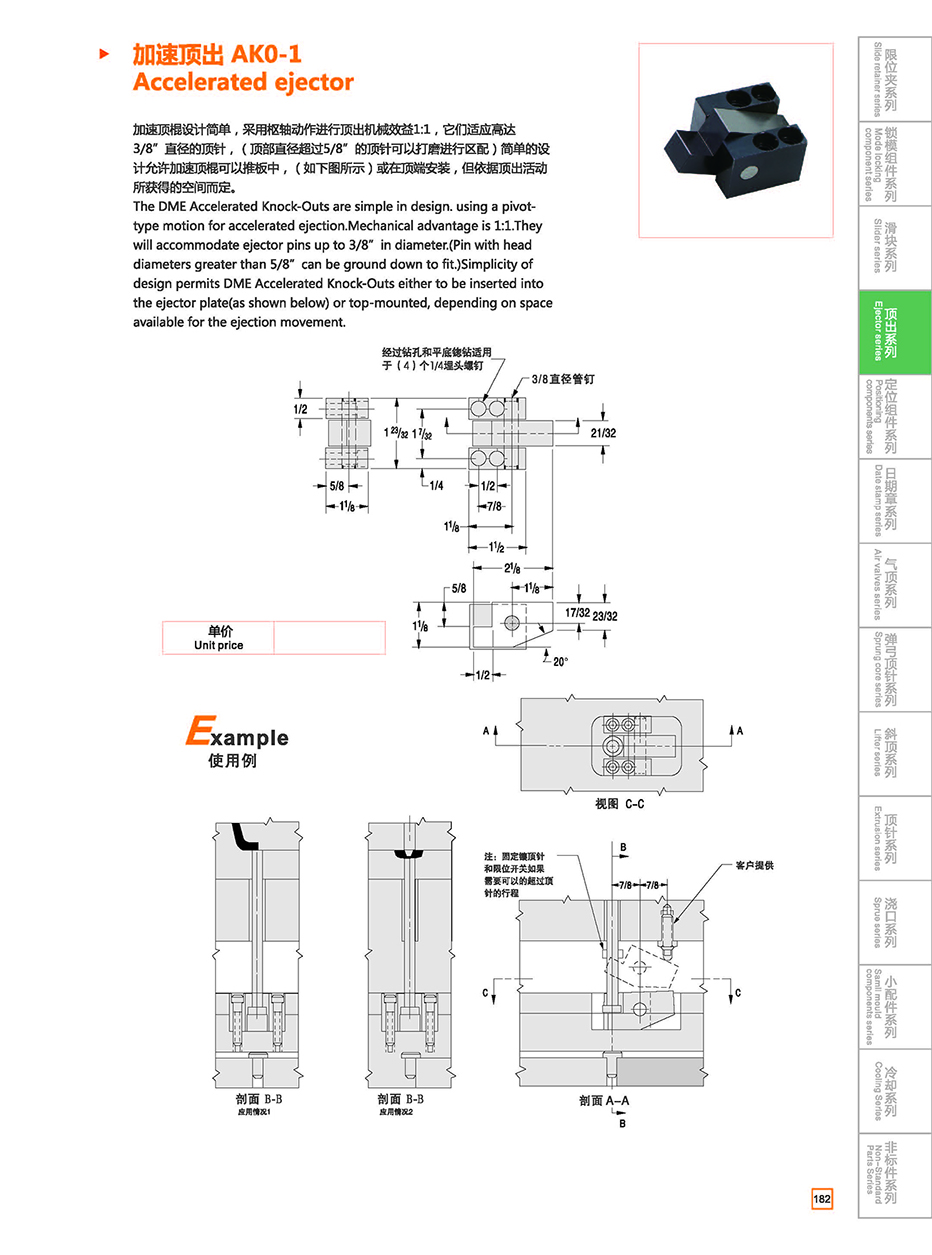 Accelerates ejector AK0-1 details