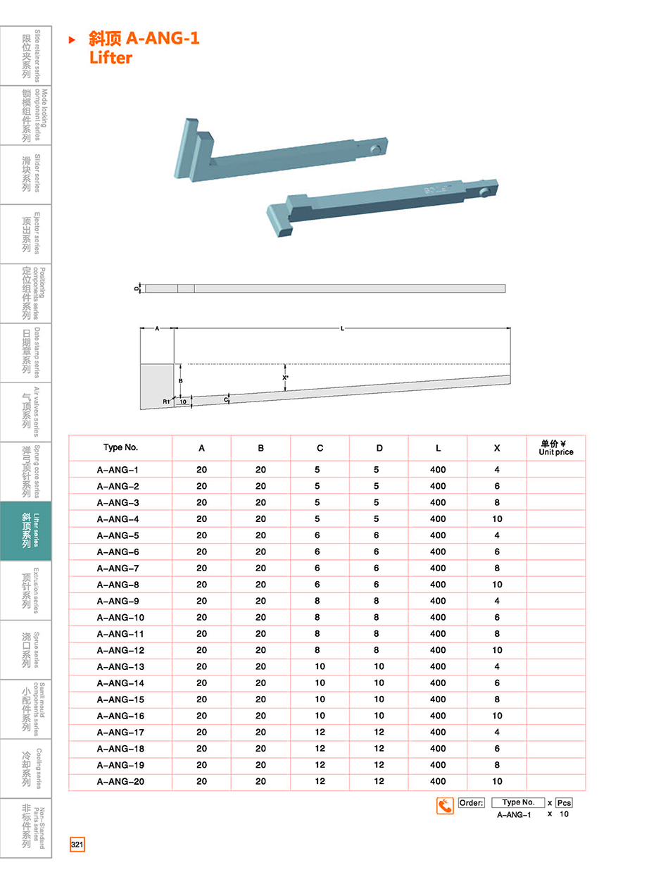 Lifter  A-ANG-1 details