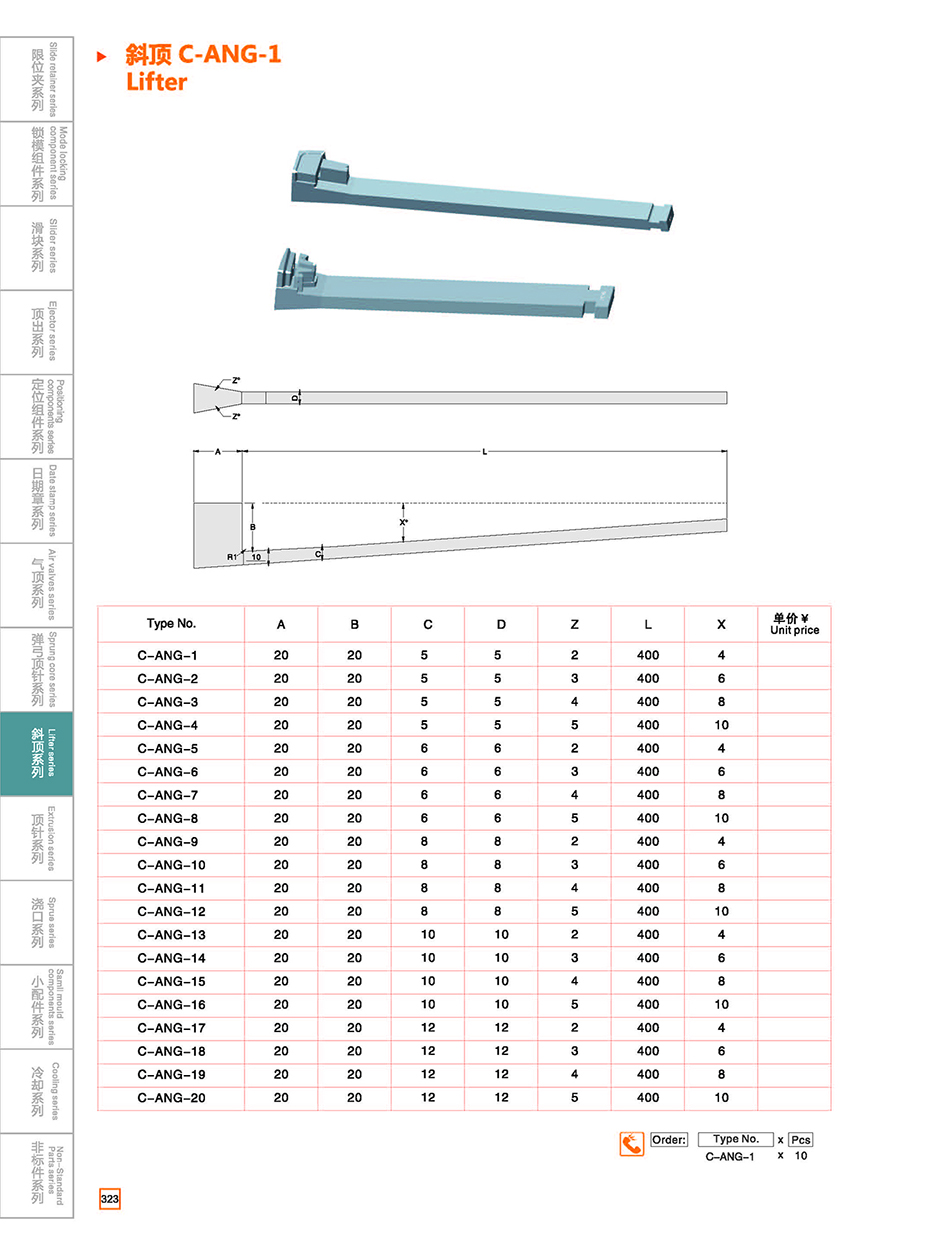 Lifter C-ANG-1 details