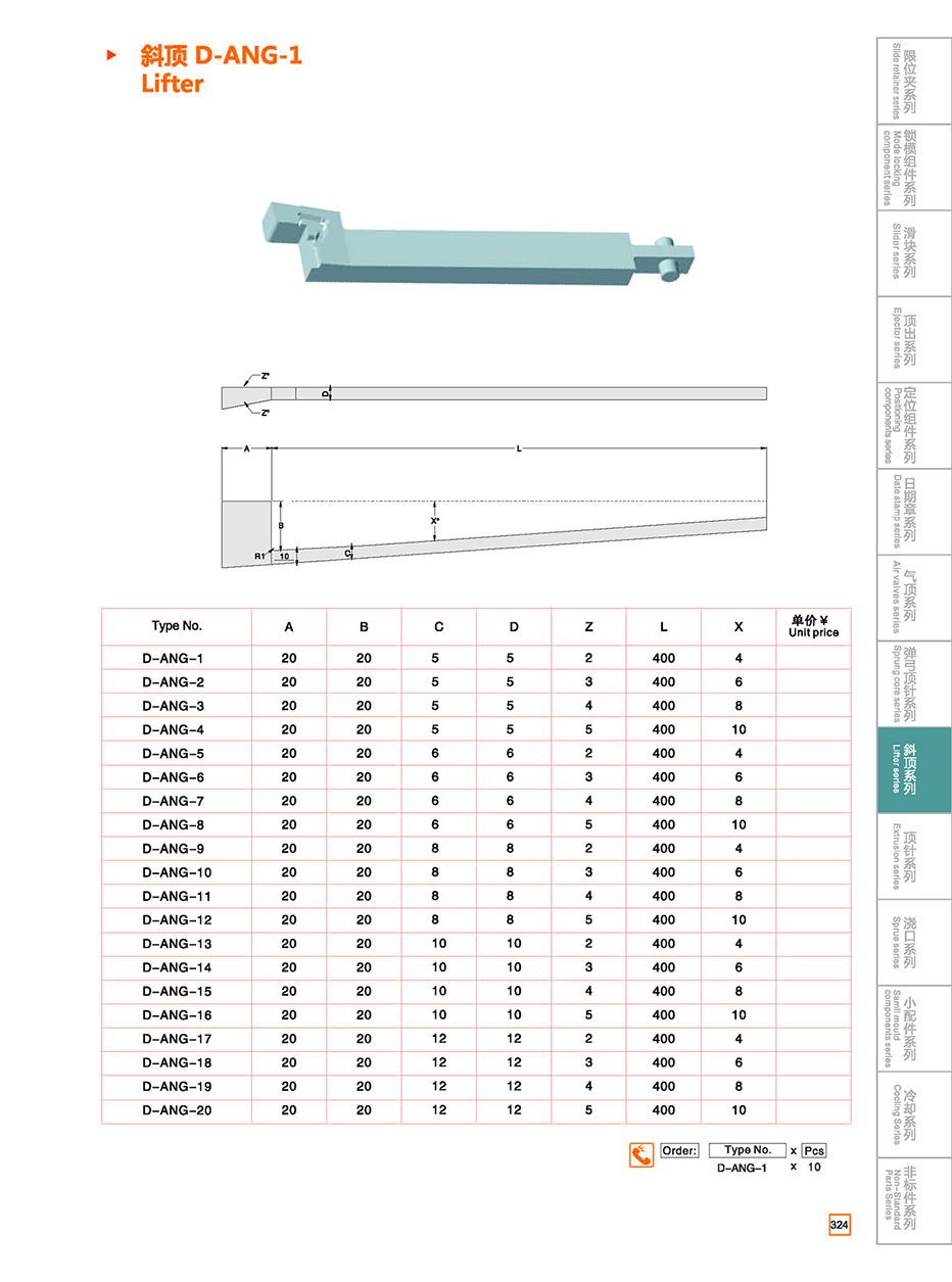 Lifter D-ANG-1 details