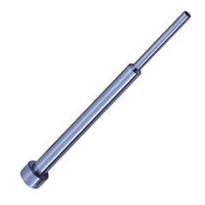 Straight ejector sleeve pins